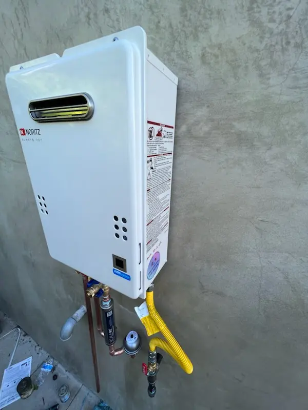 Tankless water heater installation for Chelmsford homes